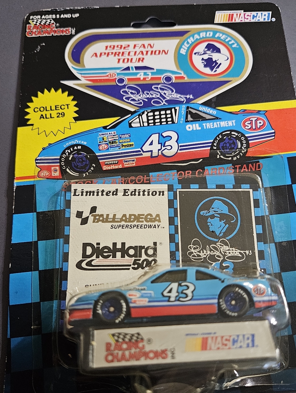 Racing Champions 1992 Richard Petty Fan Appreciation Tour Talladega Nascar